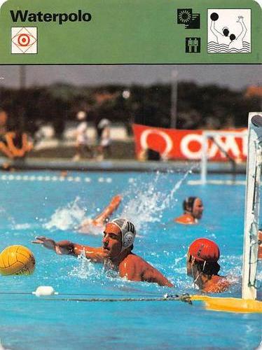 1977-79 Sportscaster Series 9 #09-18 Aquatic Handball Front