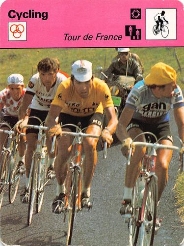 1977-79 Sportscaster Series 9 #09-01 Tour de France Front