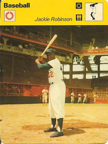 1977-79 Sportscaster Series 9 #09-23 Jackie Robinson Front