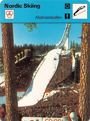 1977-79 Sportscaster Series 9 #09-03 Holmenkollen Front
