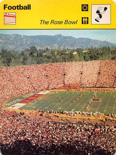1977-79 Sportscaster Series 9 #09-22 The Rose Bowl Front