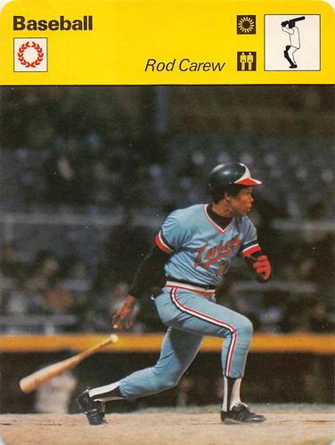 1977-79 Sportscaster Series 10 #10-07 Rod Carew Front
