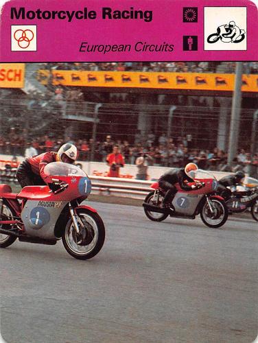 1977-79 Sportscaster Series 10 #10-01 European Circuits Front