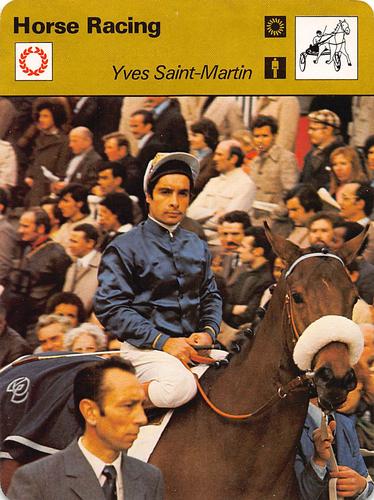 1977-79 Sportscaster Series 10 #10-23 Yves Saint-Martin Front