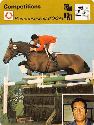 1977-79 Sportscaster Series 10 #10-10 Pierre Jonqueres d'Oriola Front