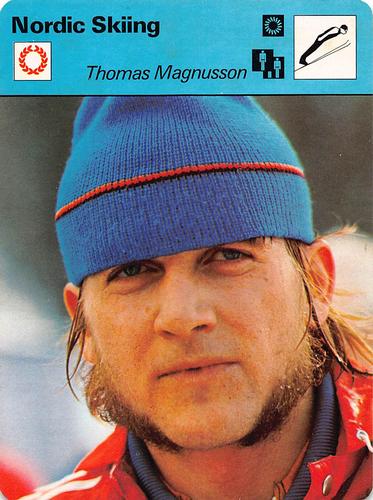1977-79 Sportscaster Series 10 #10-22 Thomas Magnusson Front