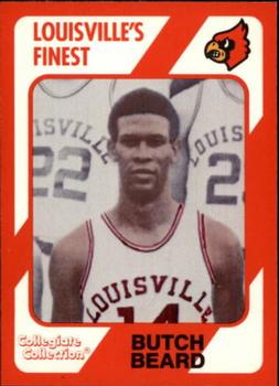 1989-90 Collegiate Collection Louisville Cardinals #7 Butch Beard Front