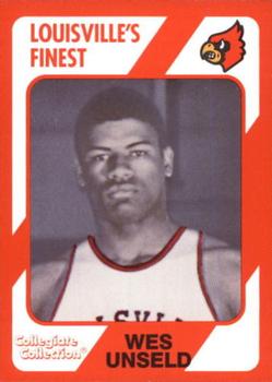 1989-90 Collegiate Collection Louisville Cardinals #14 Wes Unseld Front