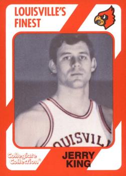 1989-90 Collegiate Collection Louisville Cardinals #19 Jerry King Front