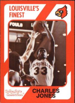 1989-90 Collegiate Collection Louisville Cardinals #23 Charles Jones Front