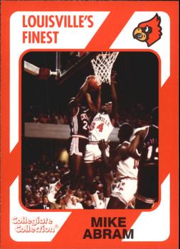1989-90 Collegiate Collection Louisville Cardinals #36 Mike Abram Front