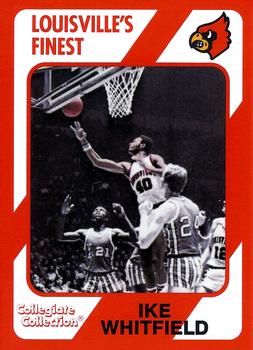 1989-90 Collegiate Collection Louisville Cardinals #71 Ike Whitfield Front