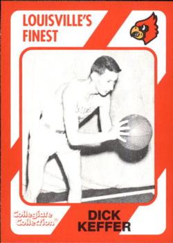 1989-90 Collegiate Collection Louisville Cardinals #90 Dick Keffer Front