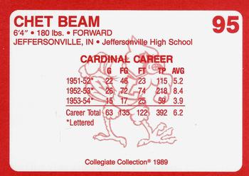1989-90 Collegiate Collection Louisville Cardinals #95 Chet Beam Back