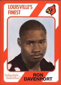 1989-90 Collegiate Collection Louisville Cardinals #123 Ron Davenport Front