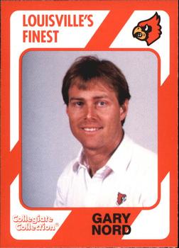 1989-90 Collegiate Collection Louisville Cardinals #132 Gary Nord Front