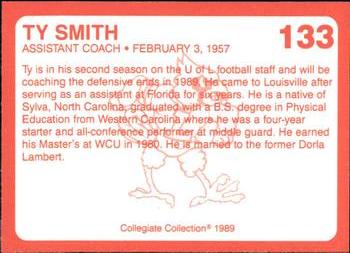 1989-90 Collegiate Collection Louisville Cardinals #133 Ty Smith Back