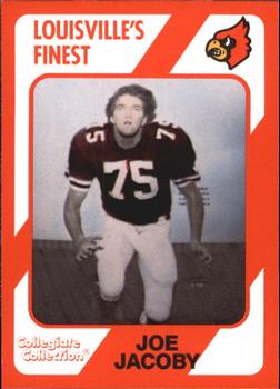 1989-90 Collegiate Collection Louisville Cardinals #142 Joe Jacoby Front