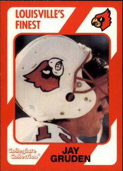 1989-90 Collegiate Collection Louisville Cardinals #143 Jay Gruden Front