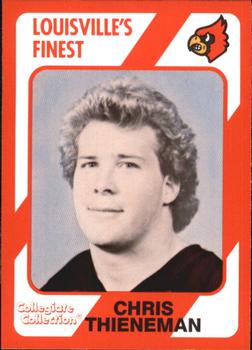 1989-90 Collegiate Collection Louisville Cardinals #144 Chris Thieneman Front