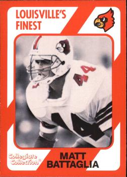 1989-90 Collegiate Collection Louisville Cardinals #145 Matt Battaglia Front