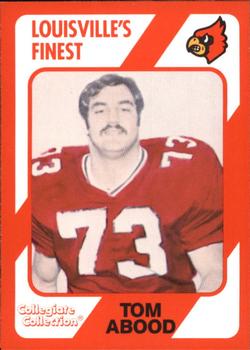1989-90 Collegiate Collection Louisville Cardinals #152 Tom Abood Front