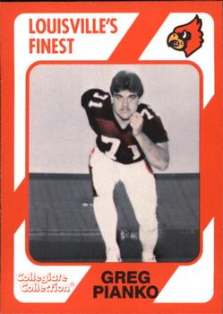 1989-90 Collegiate Collection Louisville Cardinals #156 Greg Pianko Front
