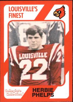1989-90 Collegiate Collection Louisville Cardinals #169 Herbie Phelps Front