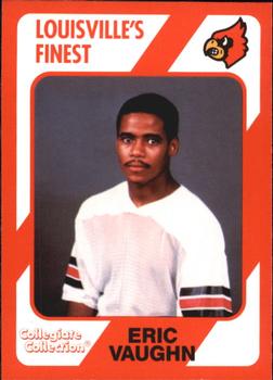 1989-90 Collegiate Collection Louisville Cardinals #188 Eric Vaughn Front