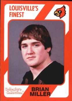 1989-90 Collegiate Collection Louisville Cardinals #189 Brian Miller Front
