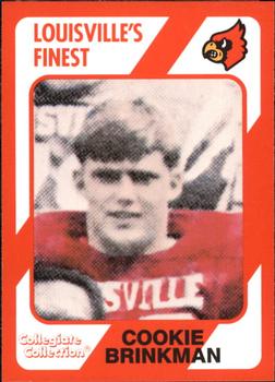 1989-90 Collegiate Collection Louisville Cardinals #194 Cookie Brinkman Front