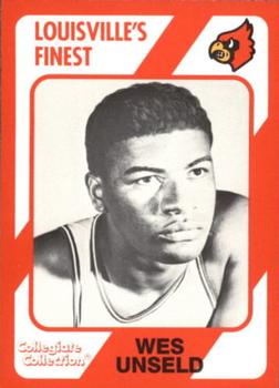 1989-90 Collegiate Collection Louisville Cardinals #207 Wes Unseld Front