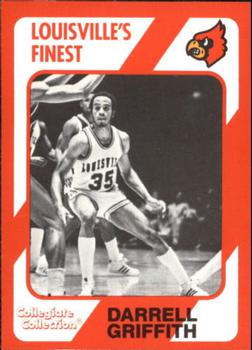 1989-90 Collegiate Collection Louisville Cardinals #209 Darrell Griffith Front