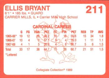 1989-90 Collegiate Collection Louisville Cardinals #211 Ellis Bryant Back