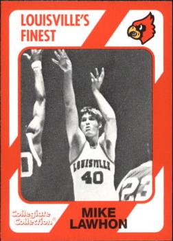 1989-90 Collegiate Collection Louisville Cardinals #248 Mike Lawhon Front