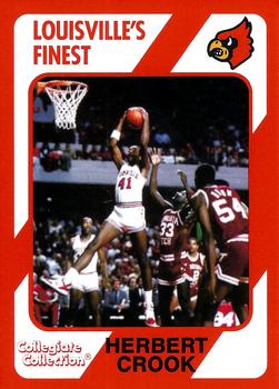 1989-90 Collegiate Collection Louisville Cardinals #287 Herbert Crook Front