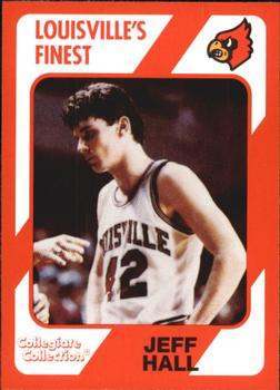 1989-90 Collegiate Collection Louisville Cardinals #299 Jeff Hall Front