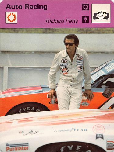 1977-79 Sportscaster Series 11 #11-15 Richard Petty Front
