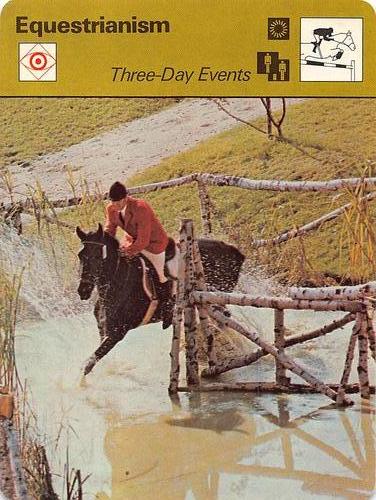 1977-79 Sportscaster Series 11 #11-16 Three-Day Events Front