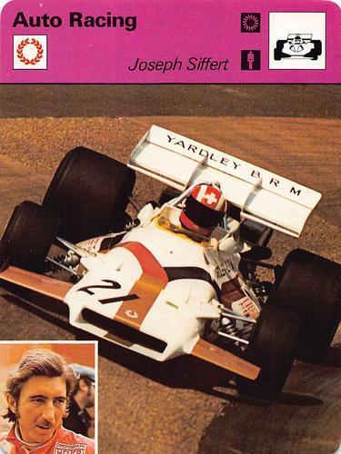 1977-79 Sportscaster Series 11 #11-02 Joseph Siffert Front