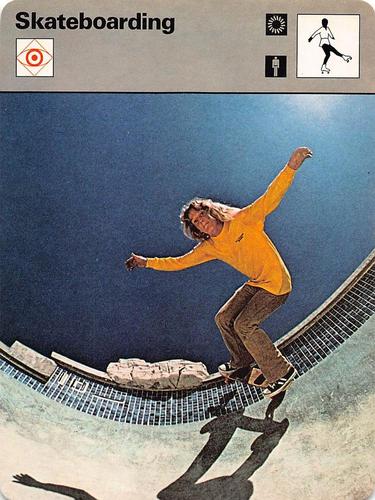 1977-79 Sportscaster Series 11 #11-20 Surfing on Wheels Front