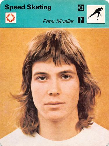 1977-79 Sportscaster Series 12 #12-19 Peter Mueller Front