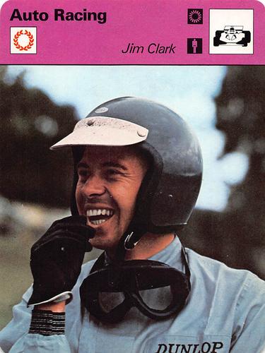 1977-79 Sportscaster Series 12 #12-20 Jim Clark Front