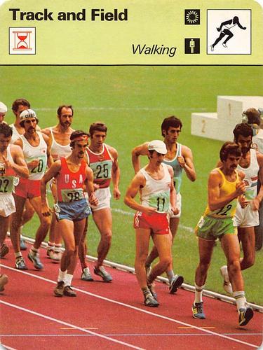 1977-79 Sportscaster Series 12 #12-14 Walking Front