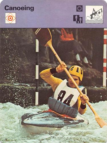 1977-79 Sportscaster Series 12 #12-16 The Single-Paddle Front