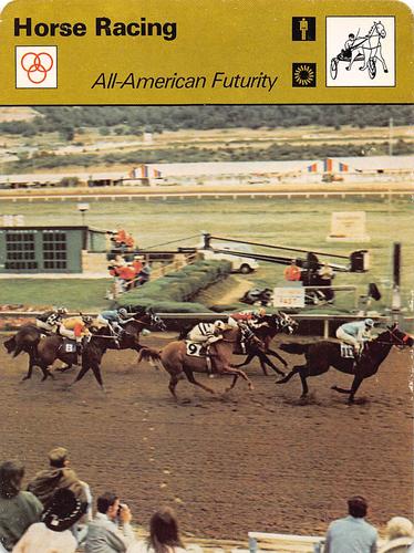 1977-79 Sportscaster Series 13 #13-01 All-American Futurity Front