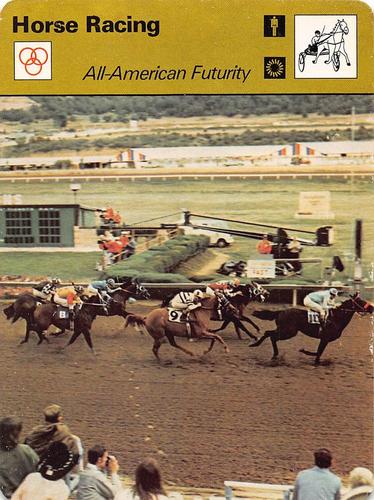 1977-79 Sportscaster Series 13 #13-01 All-American Futurity Front