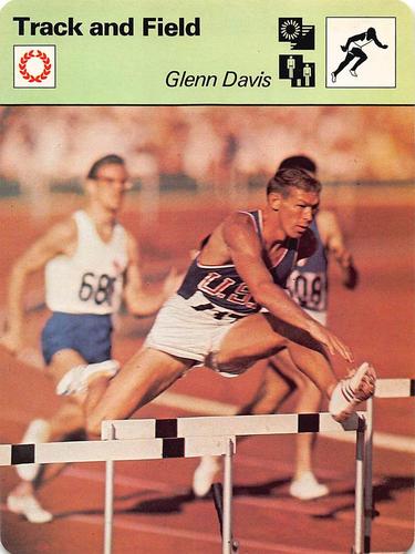 1977-79 Sportscaster Series 13 #13-05 Glenn Davis Front