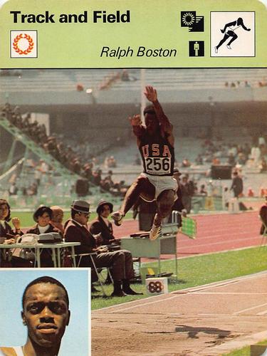 1977-79 Sportscaster Series 13 #13-17 Ralph Boston Front