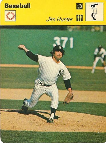 1977-79 Sportscaster Series 14 #14-10 Jim Hunter Front